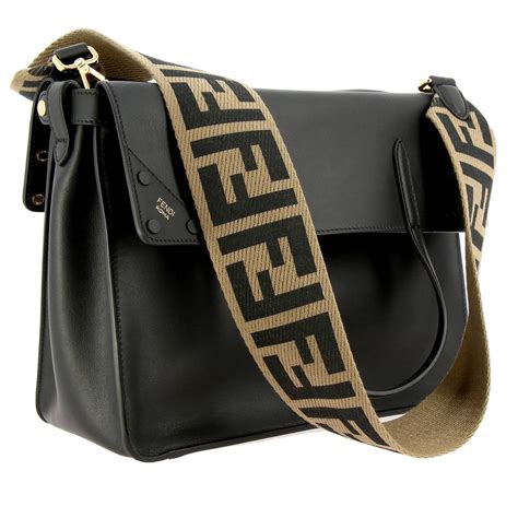 shoulder bag fendi|fendi bag with thick strap.